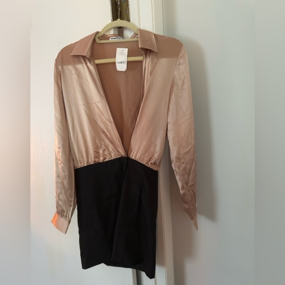 NWT Nonchalant Label Joanna Mix Media Dress - Picture 5 of 8